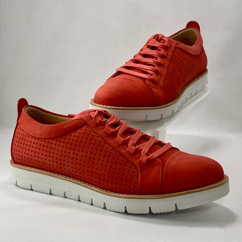 Samuel Hubbard Wanderer Sneaker Coral Nubuck